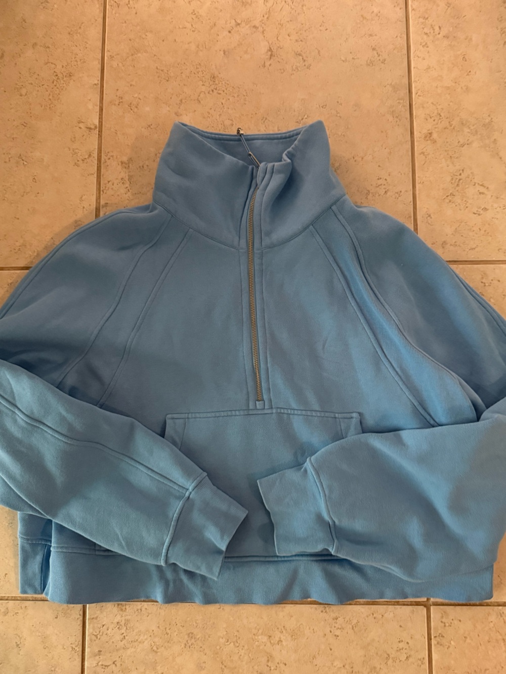 Lululemon Scuba Oversized Funnel Neck Half Zip